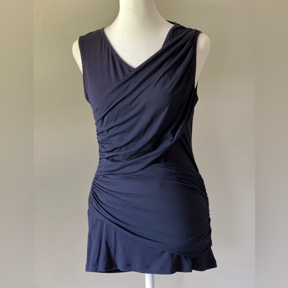 Cabi Navy Sleeveless Top Size S